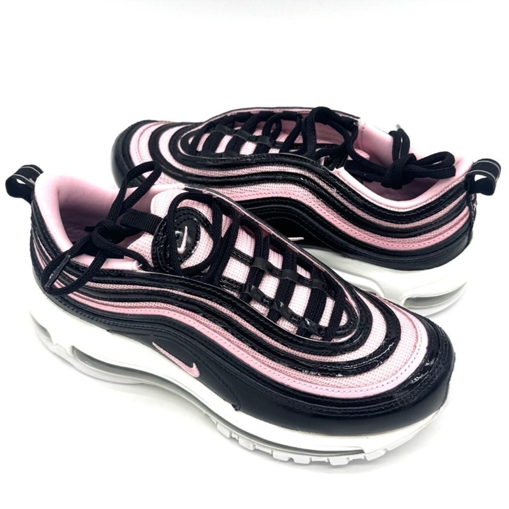Women's Nike Air Max 97 - Med Soft Pink/ Black Platinum - Picture 3 of 9